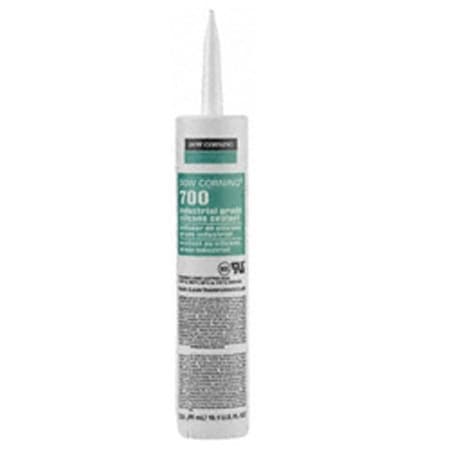 Dow Corning Gasketing, RTV Silicone, Multipurpose, Clear, 10.1 Oz 700 CLEAR 10.1OZ CTG
